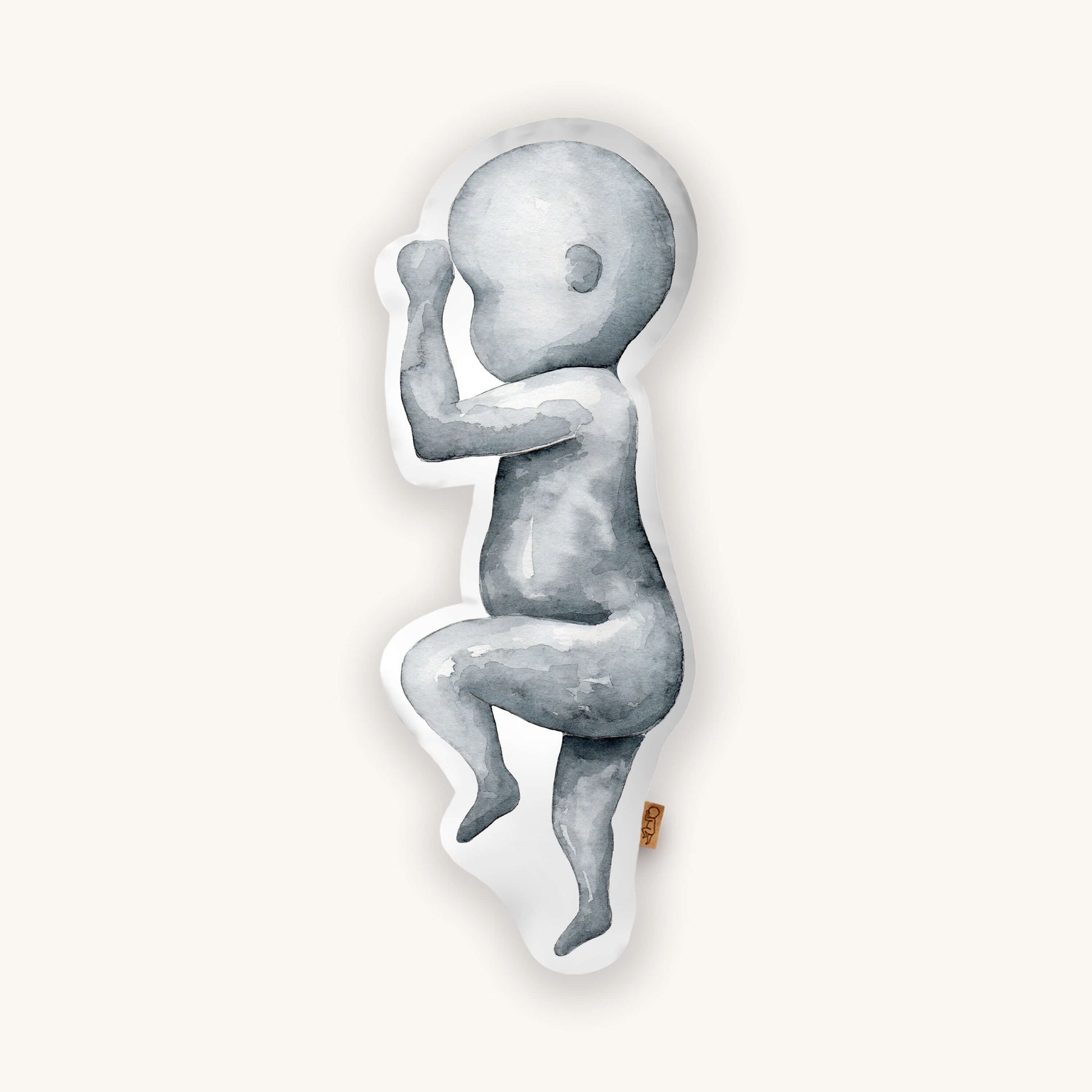 Birth Pillow Watercolor One