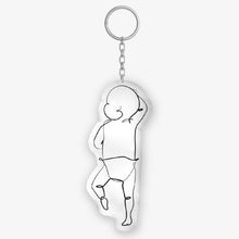 Load image into Gallery viewer, Birth Pillow Keychain
